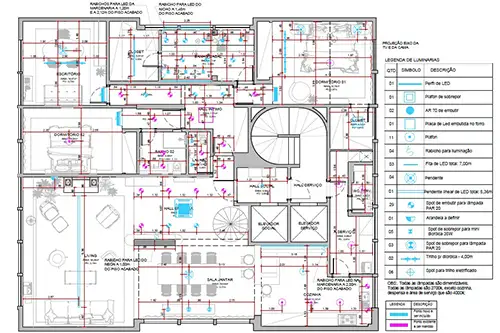 Projeto Elétrico Residencial
