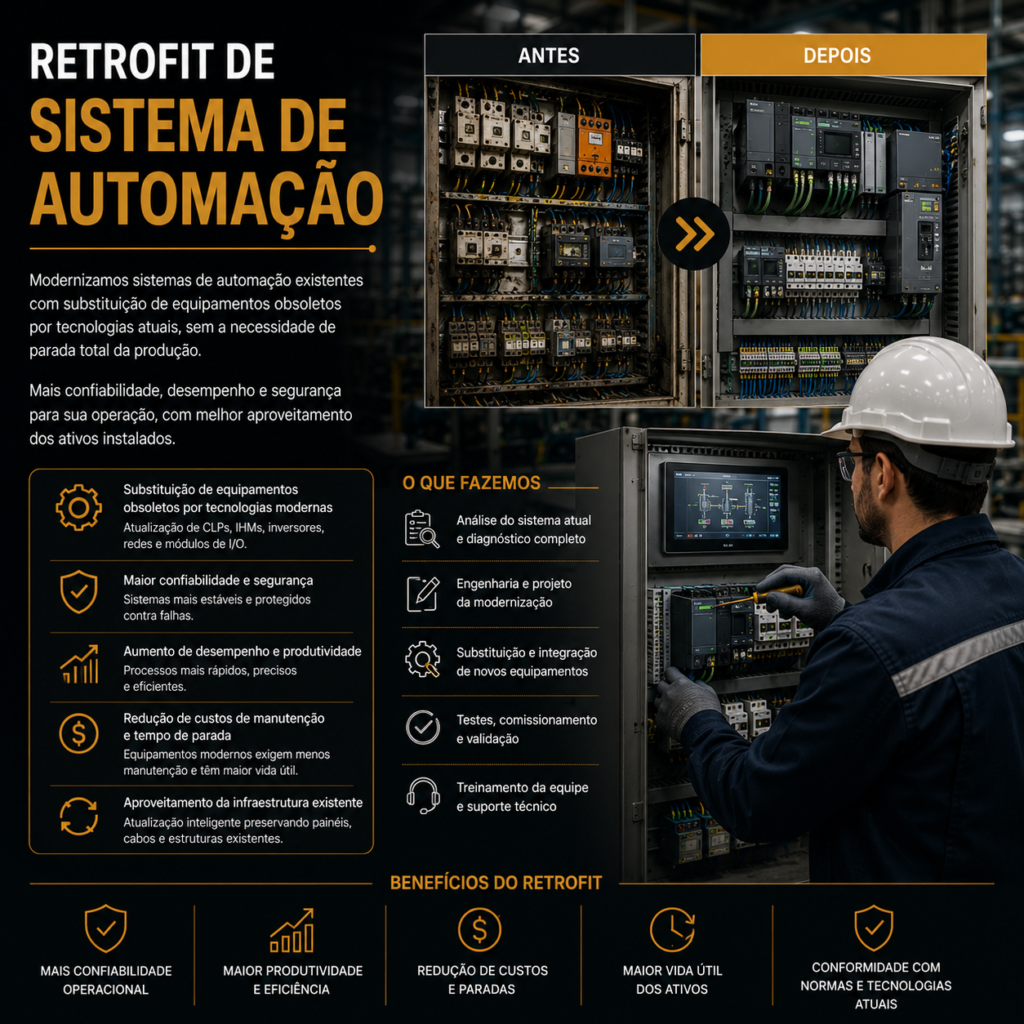 RETROFIT DE SISTEMA DE AUTOMAÇÃO