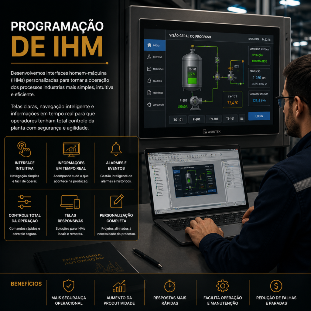 programação de IHM